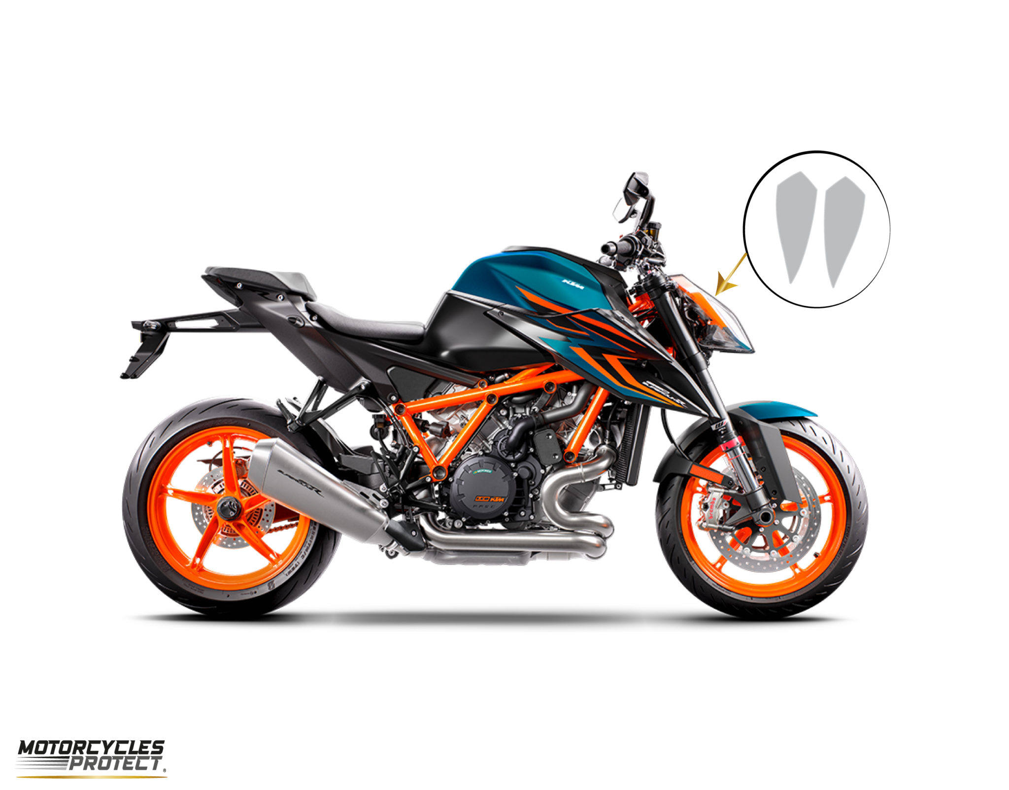 Moto Screenies Speedometer Screen Protector – For KTM 1290 Super Adventure R/S (2-Pack, Made In Germany)